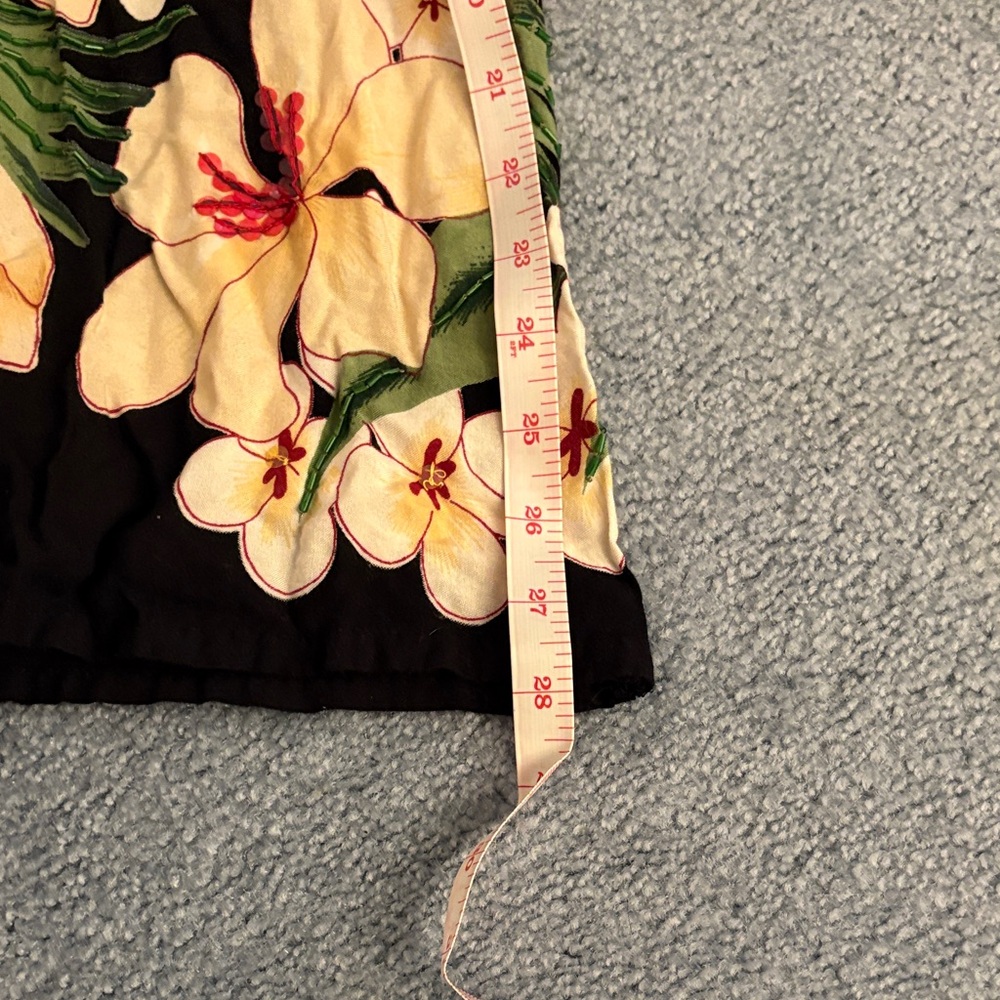 Floral Black Jumpsuit - Picture 9 of 14